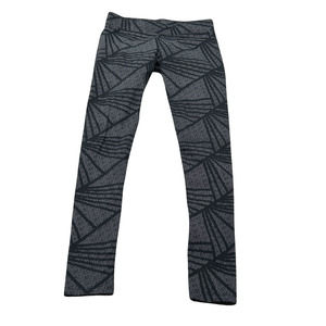 Pact Black and Gray Patterned Leggings